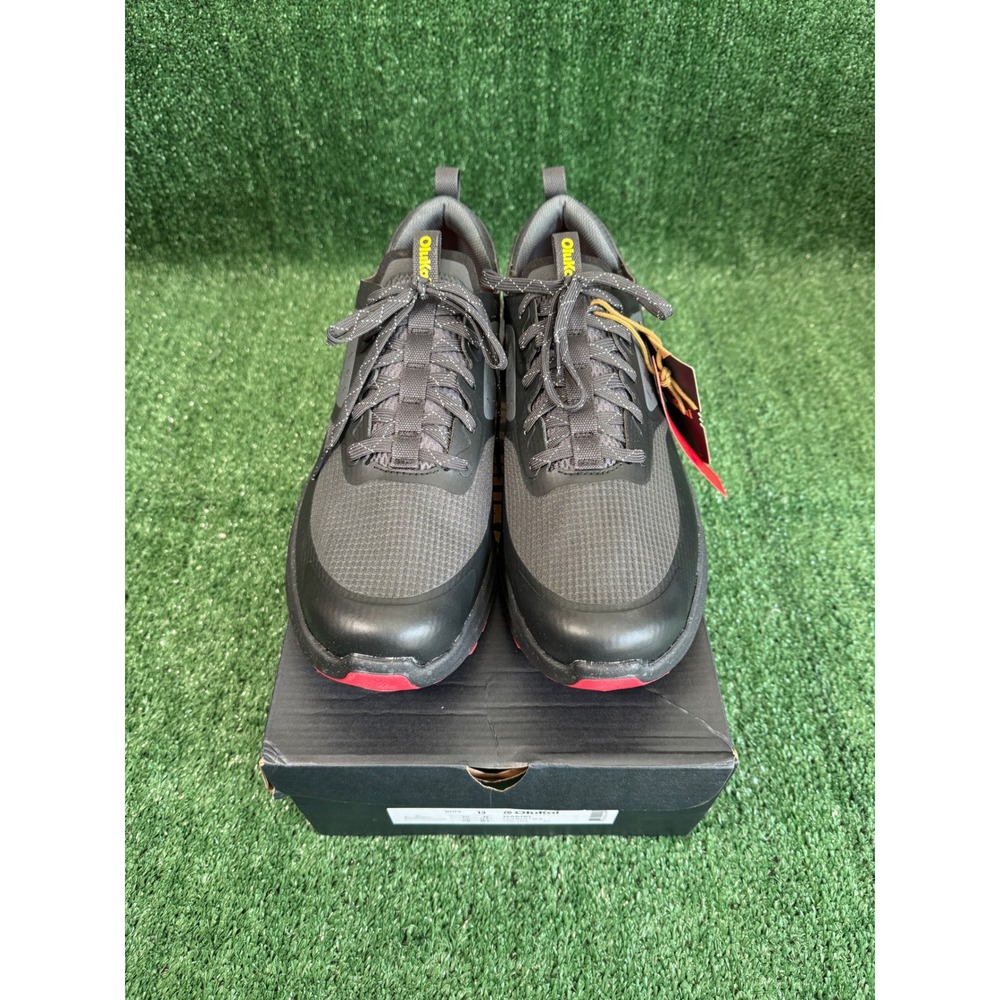 OluKai Makiki Mens 13 Hawaiian Lifeguard Association HLA Lava Rock Shoes